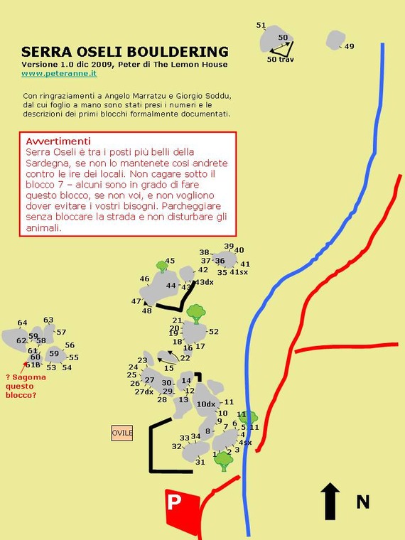 Serra Oseli boulders