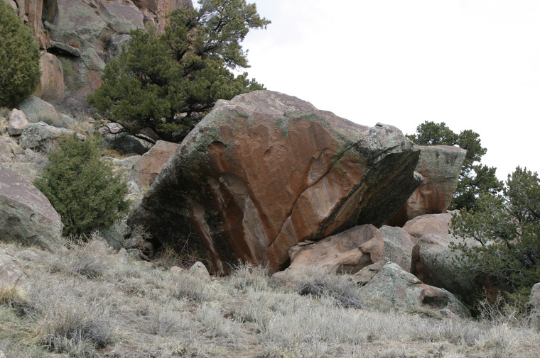 "The" Lime Kiln Boulder