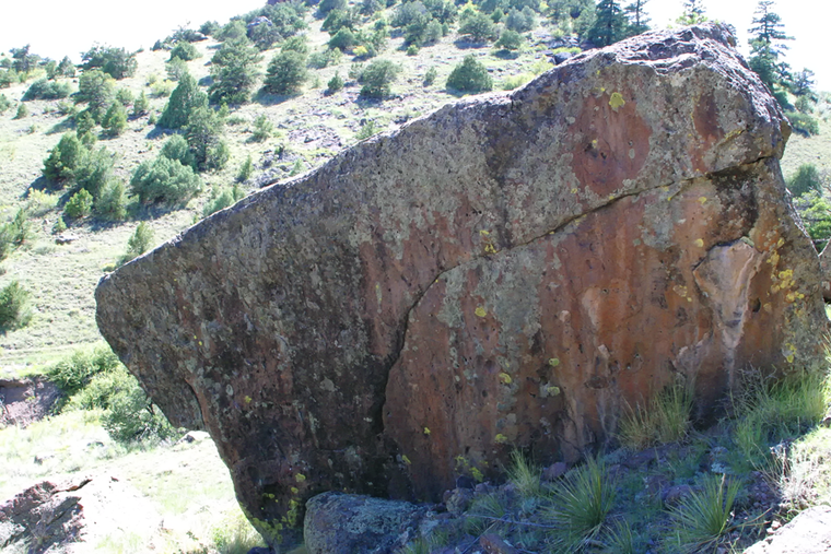 Broken Piece Boulder