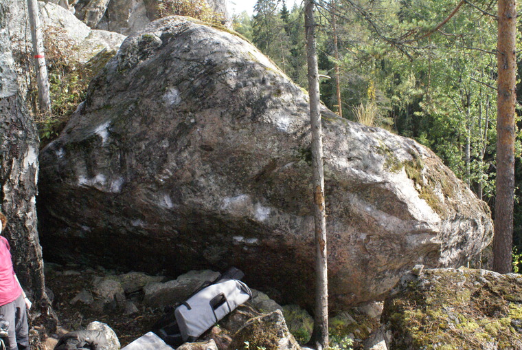 Развал под основным массивом