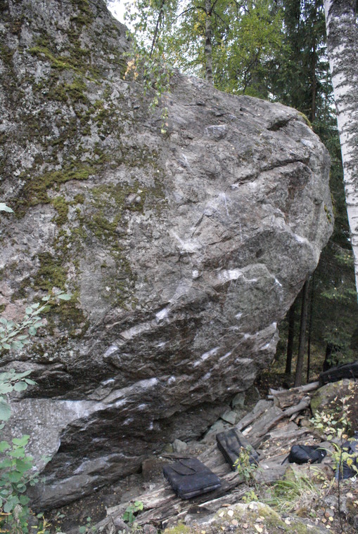 Развал под основным массивом