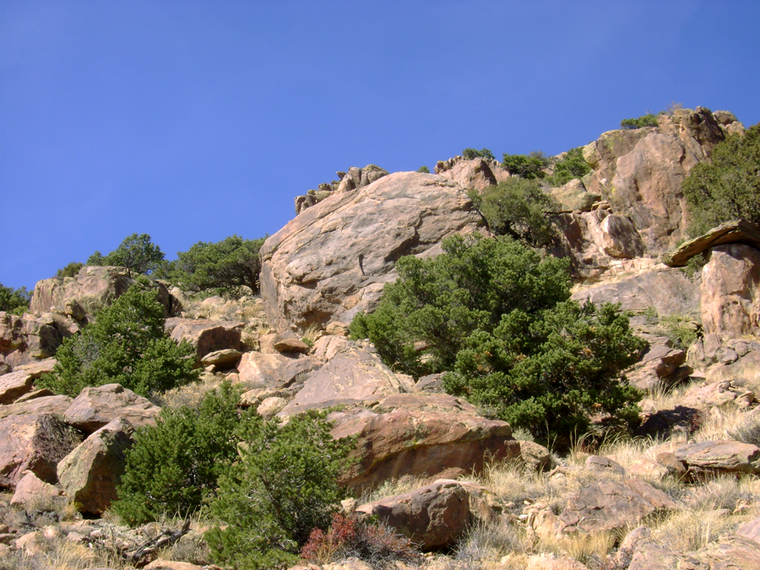 Middle of the Hill Boulder