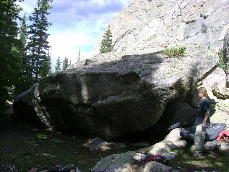 The Campfire Boulder