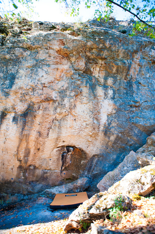 Angarka boulder wall