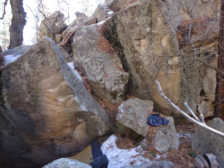 Bleeding Lip Boulder
