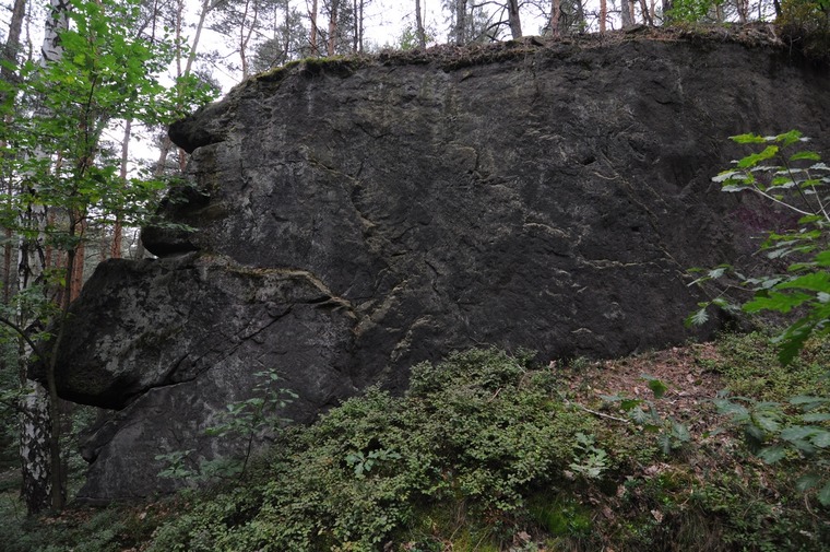 Amfiteátr - levá stěna