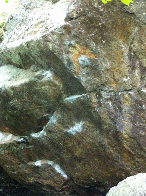 Överhängande väggen