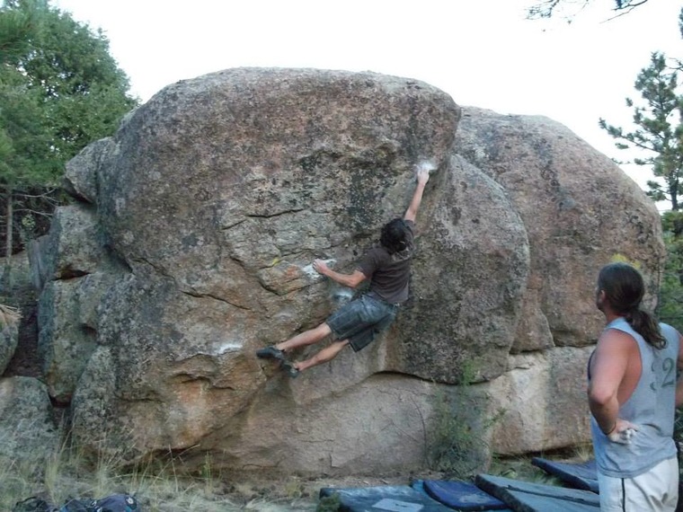 Christmas boulders