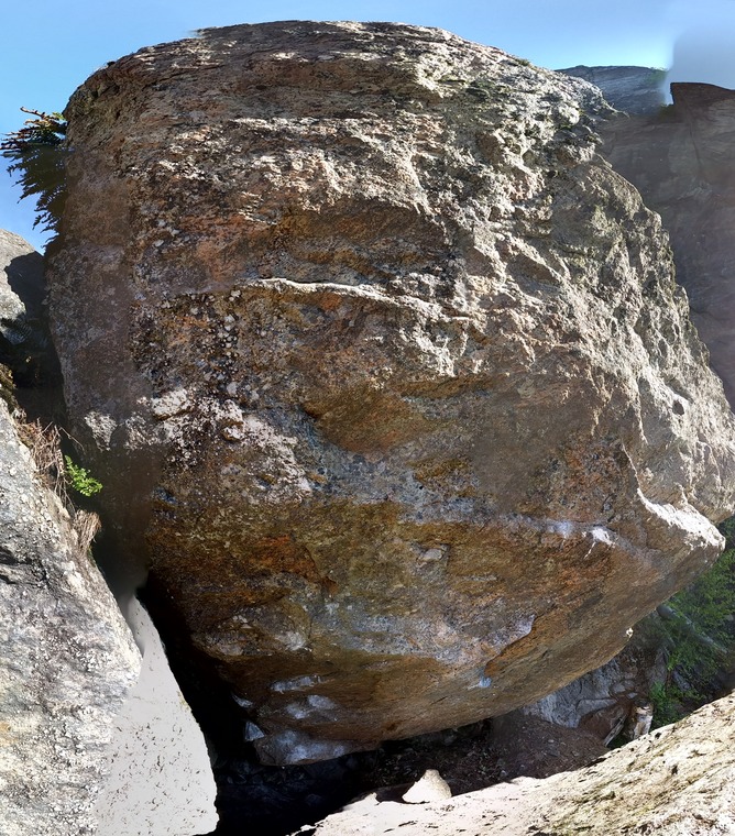 Развал под основным массивом