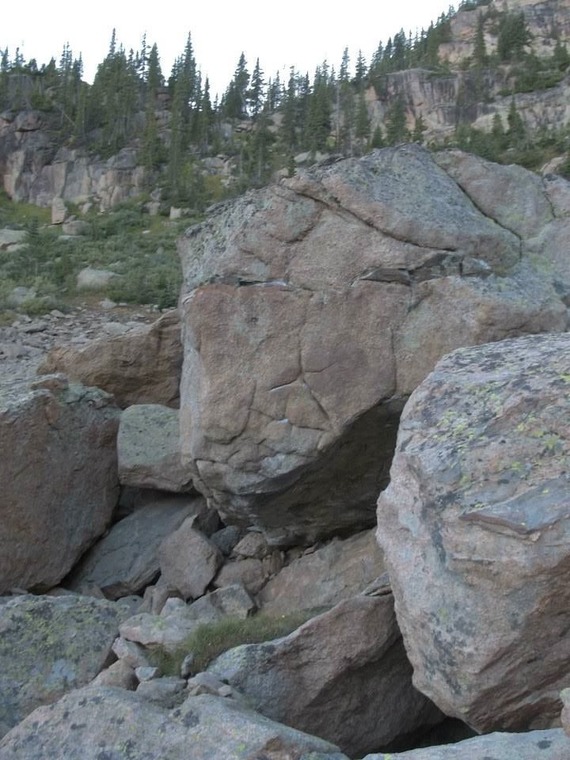 Hagerman Lake Boulders