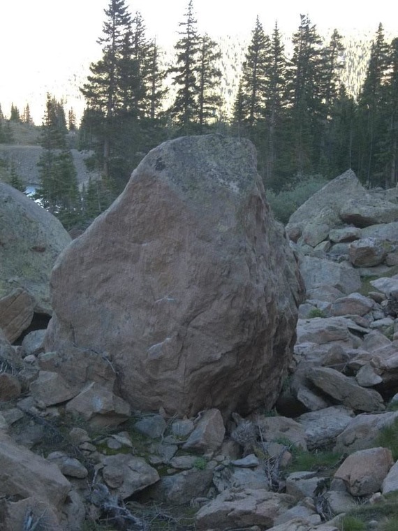Hagerman Lake Boulders