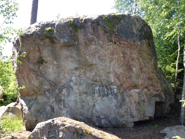 Björnfallet boulder