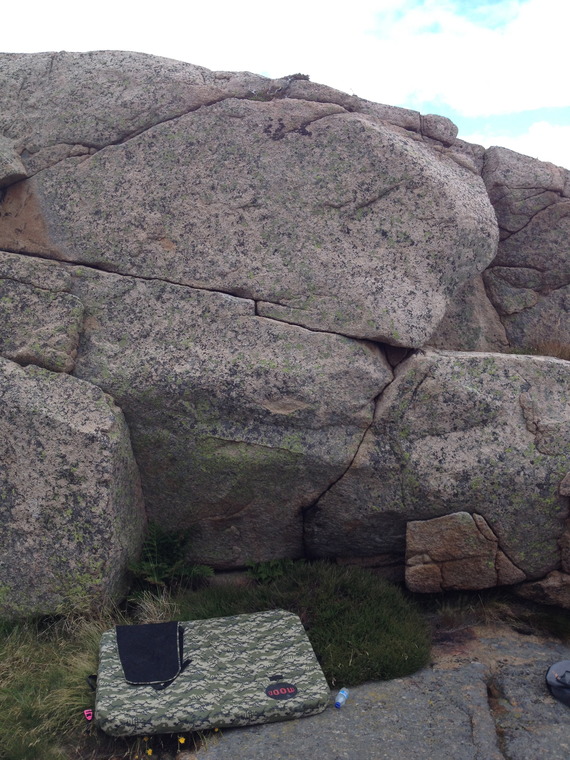Holländarberget boulder