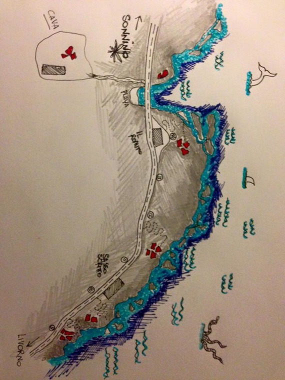Calafuria General Map