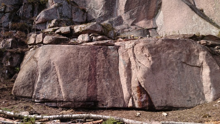 Østveggen høyre del