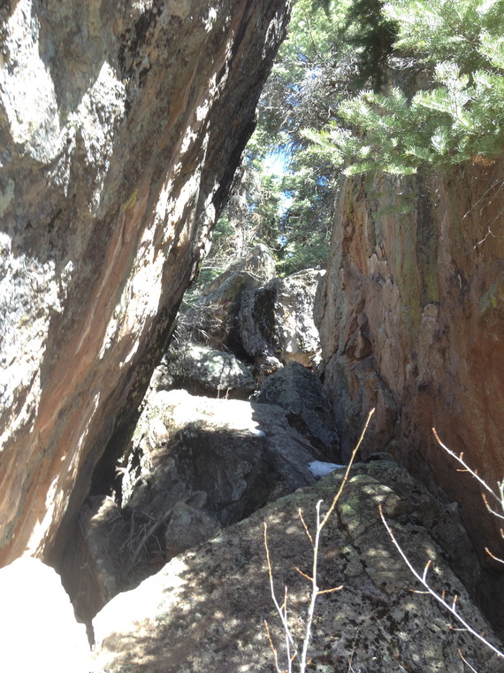 The Corridor Boulder