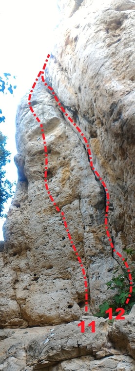 Main crag