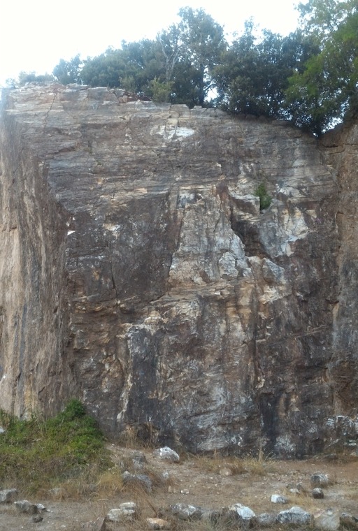 Main crag