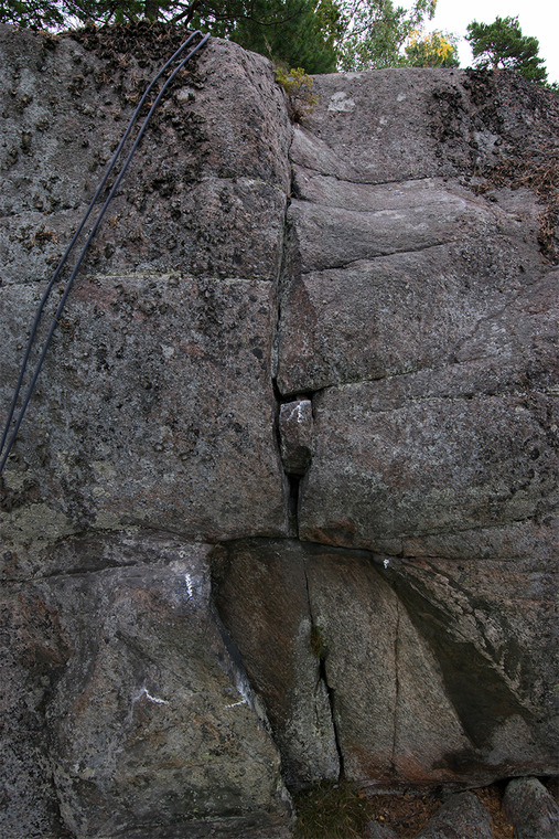 Övre boulders