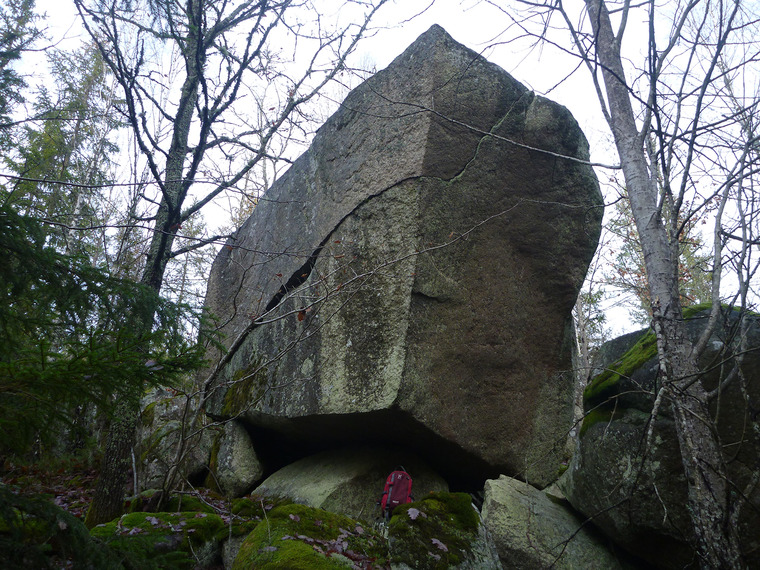 Överhängande arête