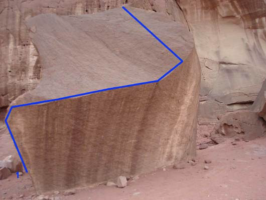 Cave Area - King Solomon Boulder 1