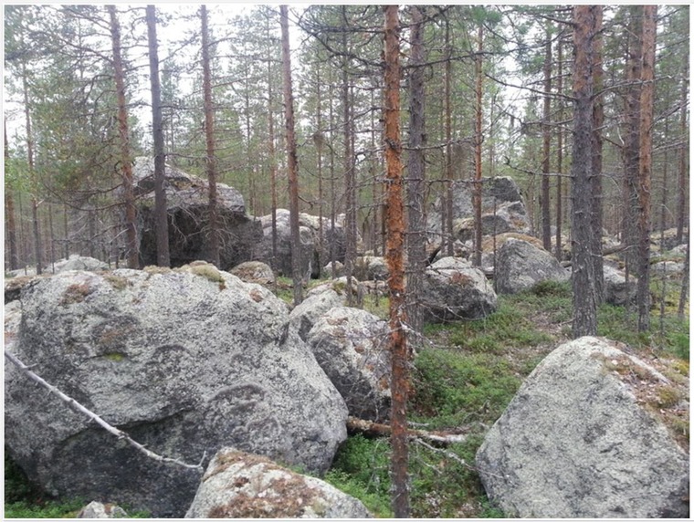 Spread out boulder potential