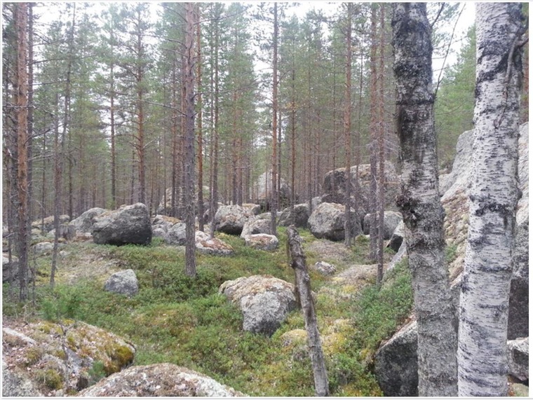 Spread out boulder potential