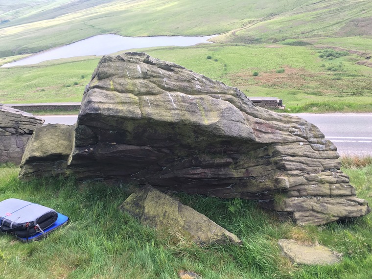 Sector A/Low Boulder