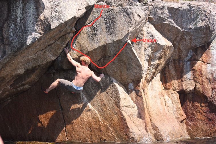 Overhanging start of "SlabTech"