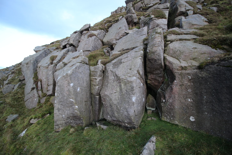 Main Crag Left Boulders