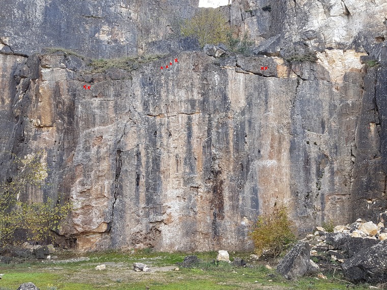 Main crag