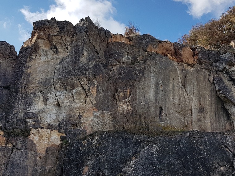Main crag