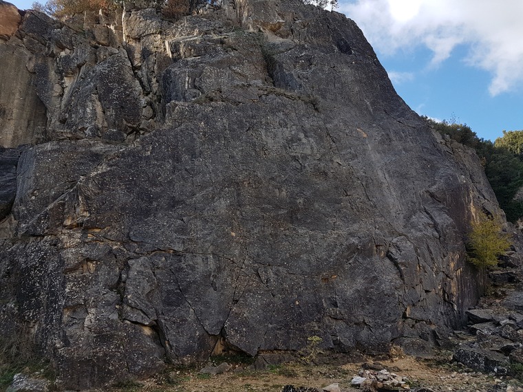 Main crag