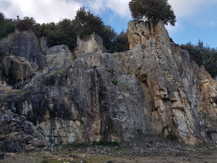 Main crag