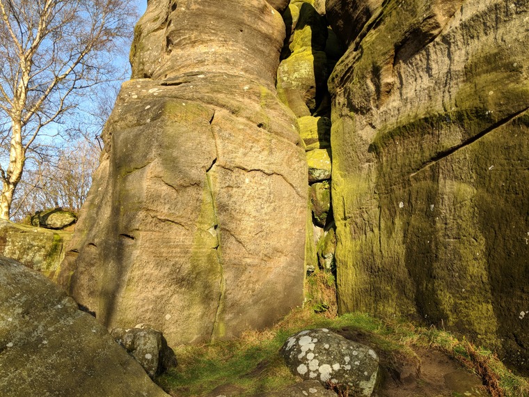 Black Chipper and Arch Wall
