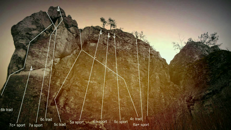 Turnia Kukuczki - north wall