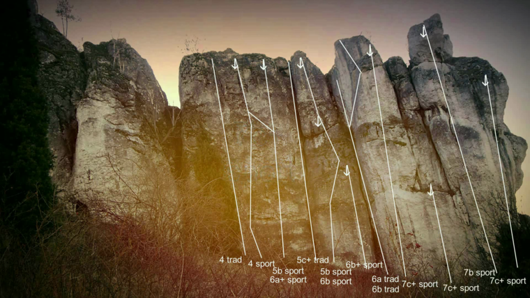 Turnia Kukuczki - east wall