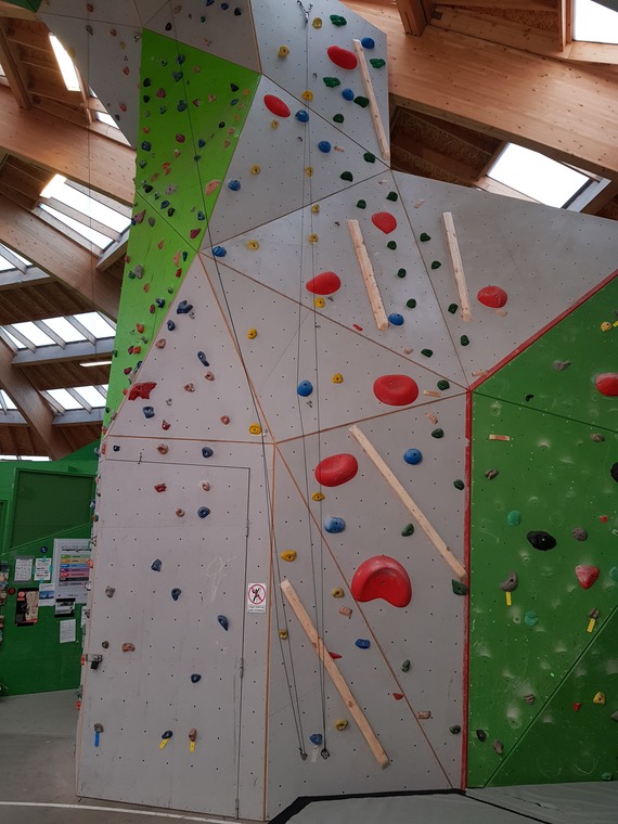 Routes inside the Streetdome