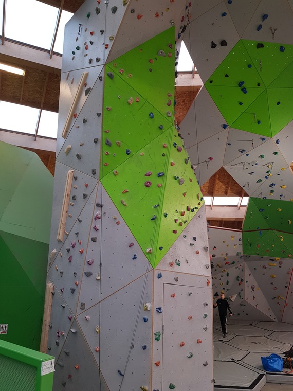 Routes inside the Streetdome