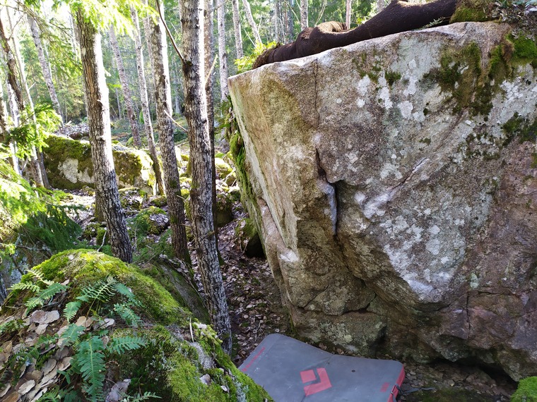 Överhängande areten