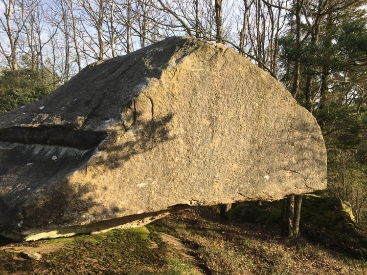 Slicer and the flying rock