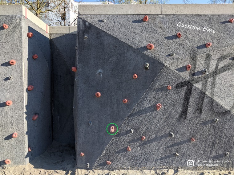 Boulderwand Heckenstallerpark