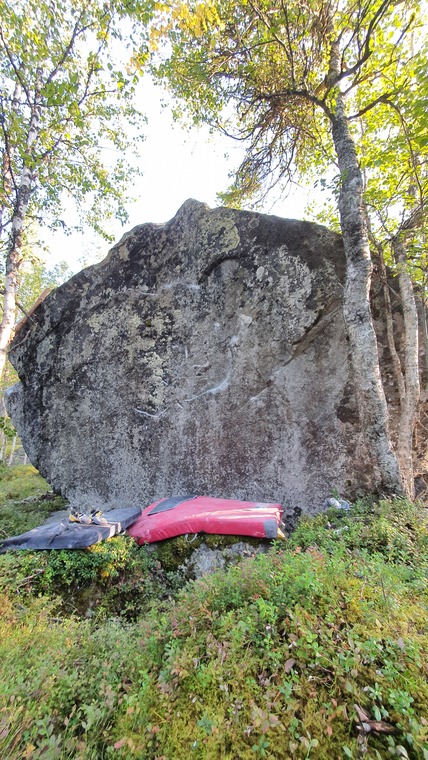 Sten tjärns blocket