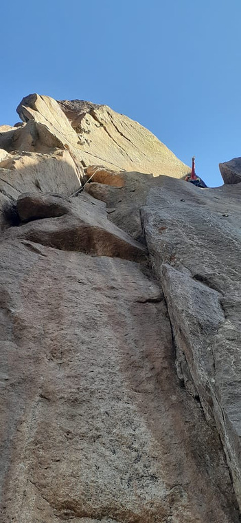 Cajon de los Arenales. Trad Climbing.