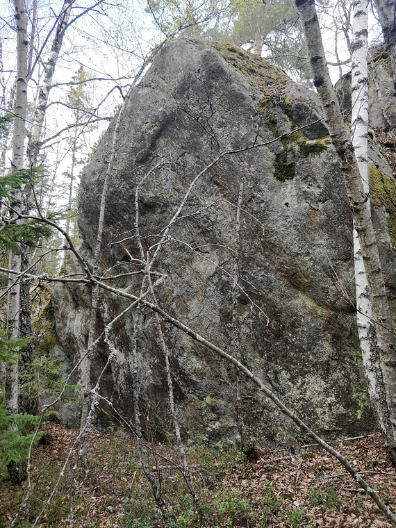 Väggen längre bort