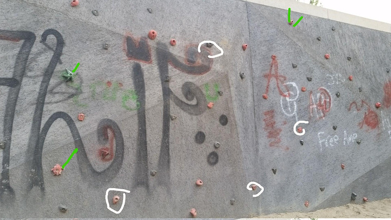 Boulderwand Heckenstallerpark