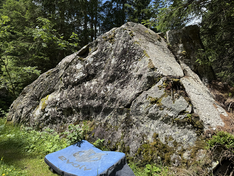 Wilhelms erster Boulder