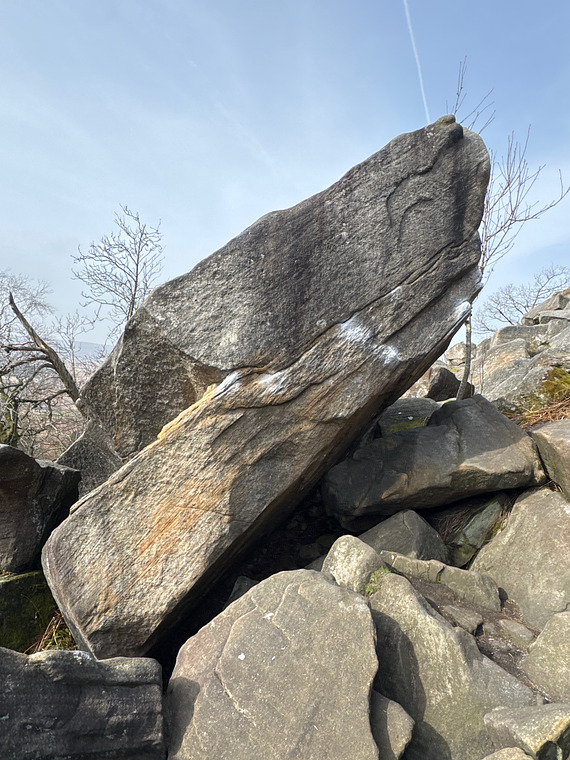 Steep Boulder