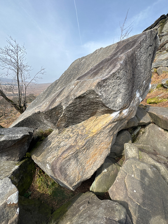 Steep Boulder
