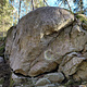 Don't climb here! Loose block. The undercling might be risky. thumbnail